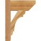 Ekena Millwork Olympic Slat Rough Sawn Outlooker, Western Red Cedar, 6"W x 12"D x 16"H OUT06X12X16OLY06RWR - alternate 2